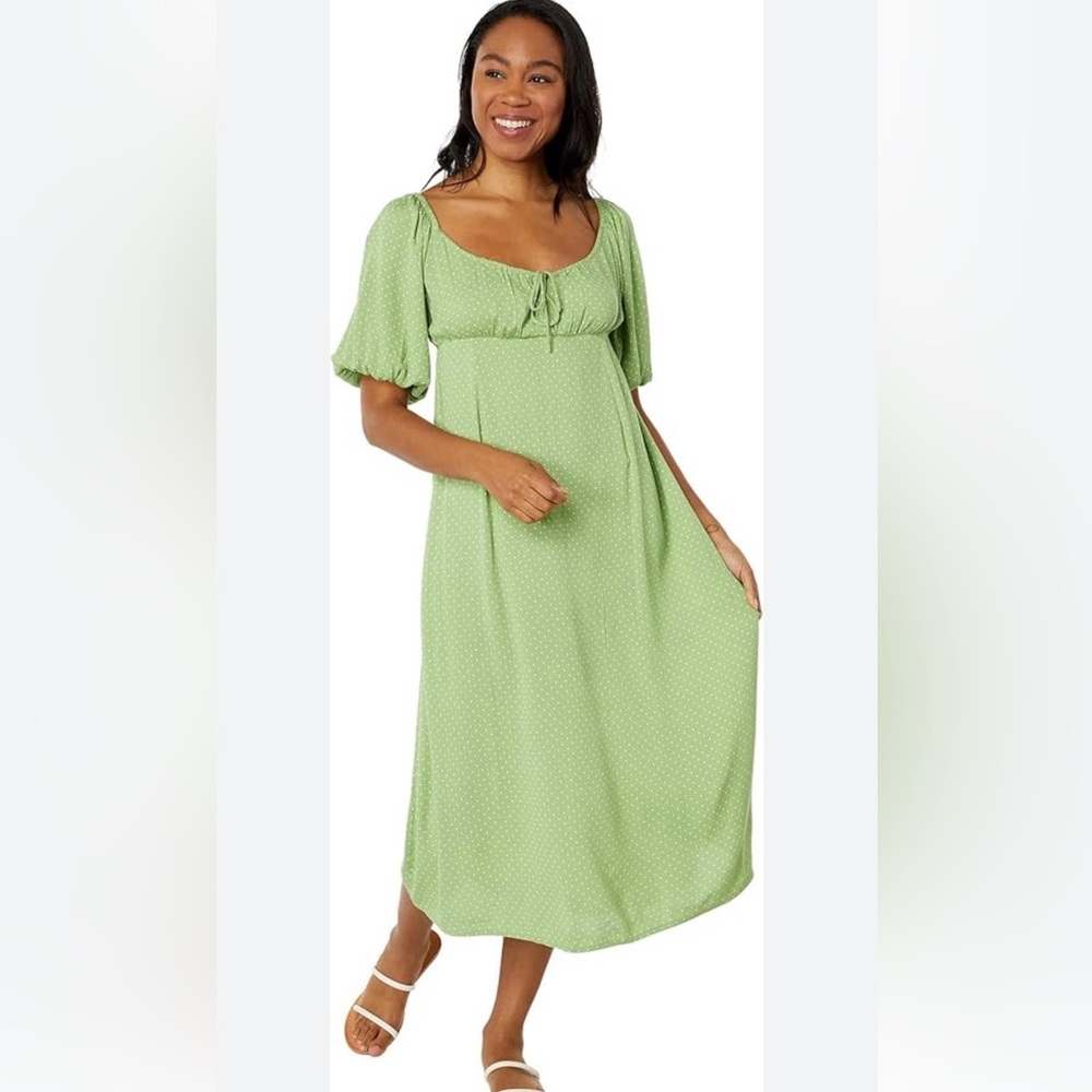 Billabong True Romance Polkadot Midi Dress